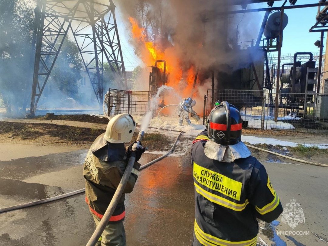 Открытое горение в Краснооктябрьском районе ликвидировано